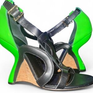 Bally’s Switzerland Paige Wedge heels size 7